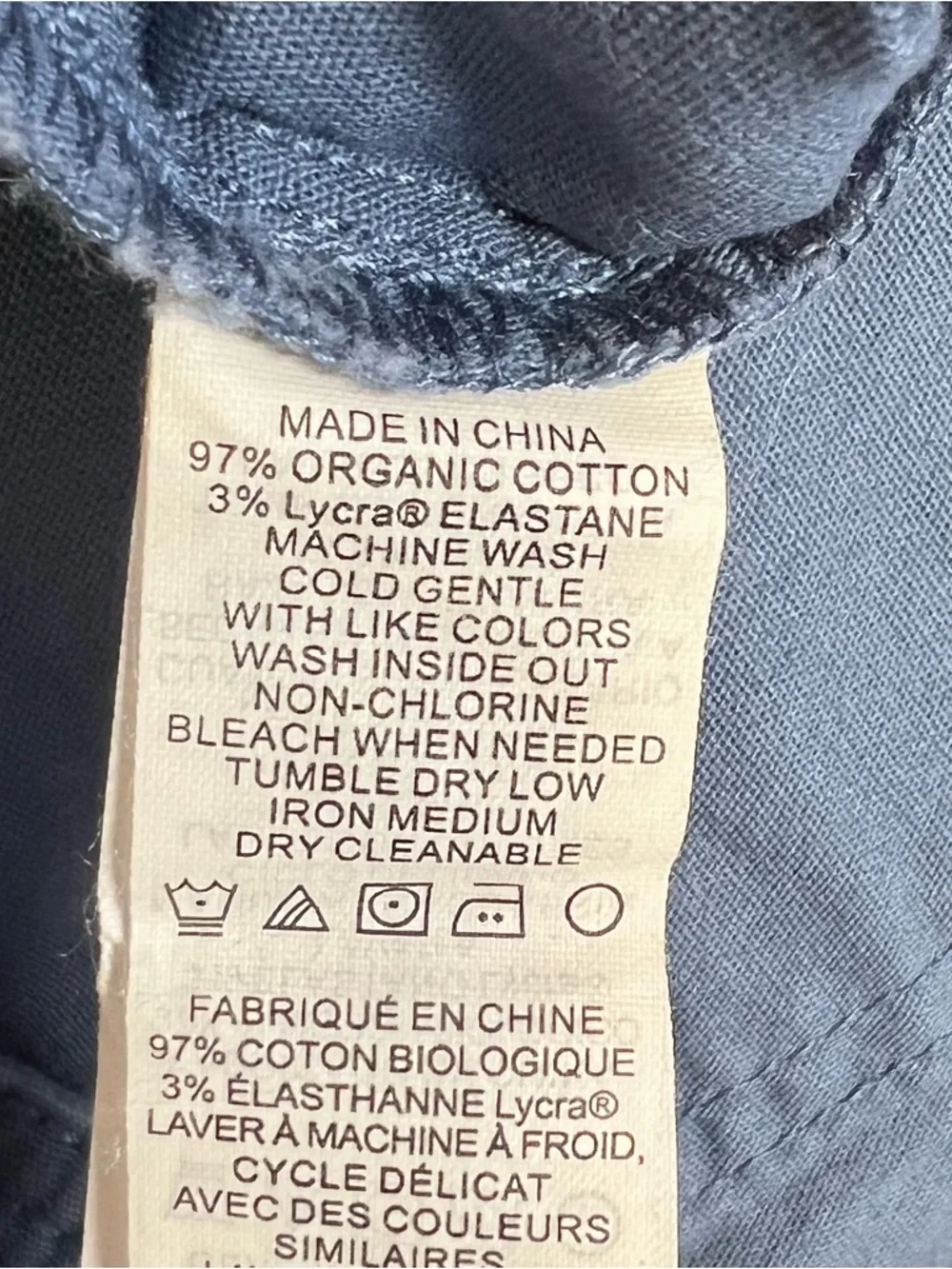 Prana Women’s Sz 6 Blue Halle Stretch Cotton Twill Cargo Shorts - Picture 12 of 12